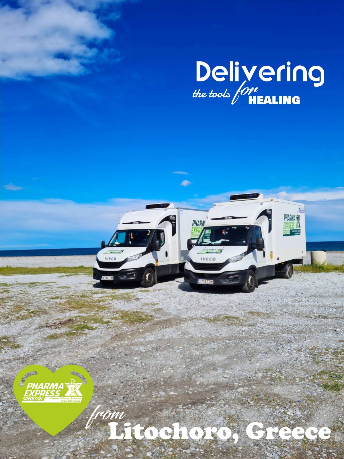 Pharma Express - delivering vaccines to Greece