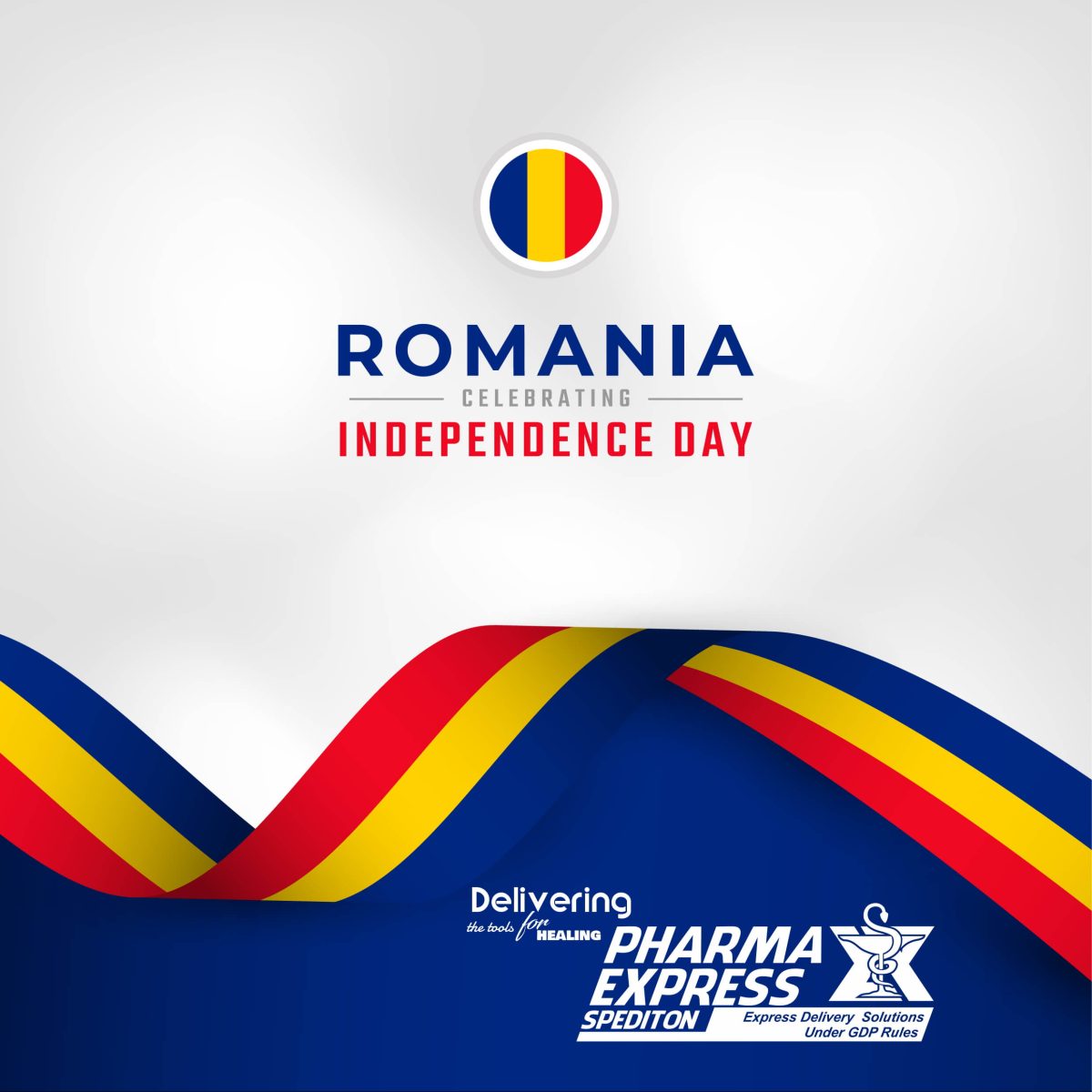 Echipa Pharma Express ureaza La mulți ani de Ziua Națională a României!